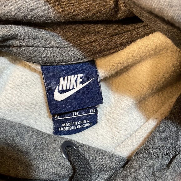 Nike Gray Hoodie XL - Picture 3 of 4